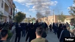 Ирандагы нааразылык акциялары. Иллюстрациялык сүрөт.