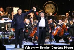 Володимир Сіренко з Анатолієм Кочергою