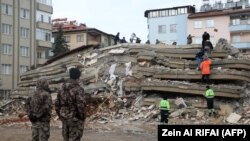 Երկրաշարժի հետևանքները, արխիվ, Գազիանթեպ (Այնթափ), Թուրքիա: