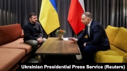 Ուկրաինայի նախագահ Վլադիմիր Զելենսկու և Լեհաստանի նախագահ Անջեյ Դուդայի հանդիպումներից, արխիվ