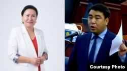 Токтобубу Оргалча и Жанарбек Акаев. 