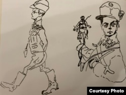 Карикатура на Софію Галечко