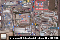 Справа ДП ТВК, зліва територія «7-го кілометру»