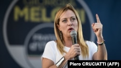 Джорджа Мелоні є першою в історії Італії жінкою, яка обійняла головну урядову посаду