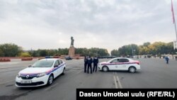 Иллюстративное фото. Центральная площадь города Оша, 6 октября 2020 г.