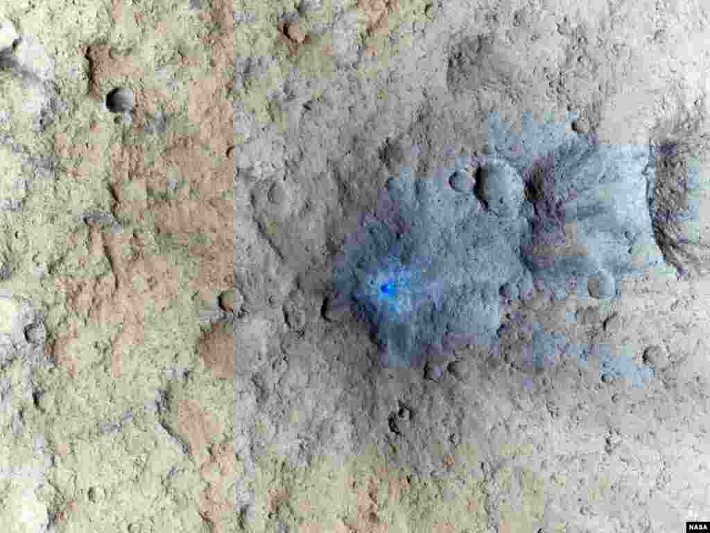 Цёмная пляма NASA/JPL/University of Arizona