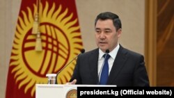 Садыр Жапаров, Кыргыз Республикасынын президенти.
