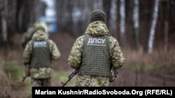 Українські прикордонники на кордон із Білоруссю