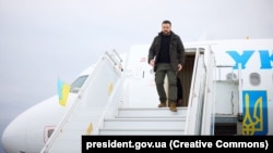 Прэзыдэнт Украіны Ўладзімір Зяленскі, архіўнае фота