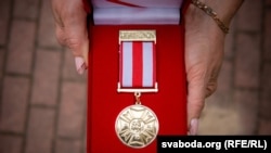 Мэдаль Ордэну Пагоні. Архіўнае фота