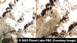 Трагедия в Шови – что видно со спутника?