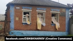 Наслідки попередніх обстрілів Вовчанська, травень 2023 року