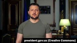 ولودیمیر زلنسکی رئیس‌جمهور اوکراین