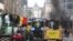 Євроопейські фермери беруть участь у протесті проти цінового тиску, податків і екологічного регулювання в день зустрічі міністрів сільського господарства ЄС у Брюсселі, Бельгія, 26 березня 2024 року.