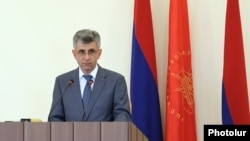 Исполняющий обязанности президента НК Давид Ишханян