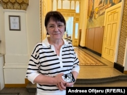 Andreia Bodea, directoarea Colegiului Național „I. L. Caragiale” din București.