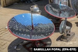 Солнечные кухни. Архивное фото