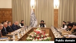 Өзбек өкмөтү менен талибдердин Кабулдагы жолугушуусу. 23-март, 2023-жыл.