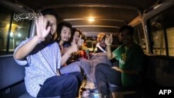 Պատանդների փոխանակում, Գազայի հատված, 27 նոյեմբերի, 2023թ.