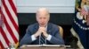 U.S. President Joe Biden speaks at the White House on May 31. 