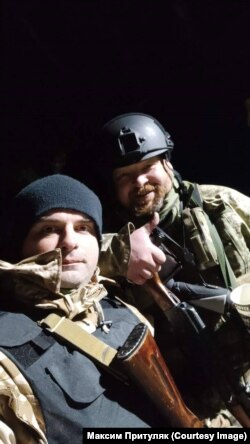 Перші бої Максим зустрів в Києві