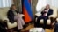 Prime Minister Nikol Pashinian (right) met with OSCE Secretary-General Helga Maria Schmid in Yerevan on November 18.