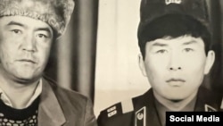 Арстанбек Абдылдаев (оң жакта)