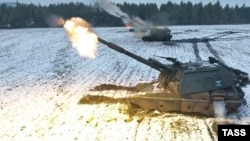 Расейскія самаходныя артылерыйскія ўстаноўкі «Мста-С»