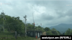 Ռուսական անցակետը, Ներքին Հանդ, Սյունիք, 14-ը մայիսի, 2024թ.
