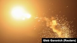 Ілюстраційне фото. Вибух дрона над Києвом, 13 липня 2023 року