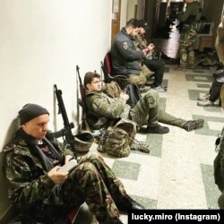 Міро Попович у перші дні повномасштабного вторгнення