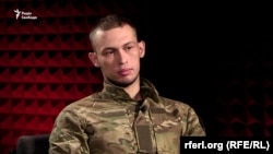 Владислав «Вайт», військовий Російського добровольчого корпусу, який нині захищає Україну на фронті, у минулому боєць ПВК «Вагнера», під час запису інтерв'ю, січень 2024 року