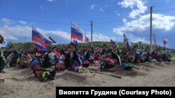 Могили російських військових в окупованому Криму, ілюстративне фото