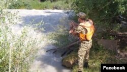 Өзгөчө кырдаалдар министрлиги тараткан cүрөт.