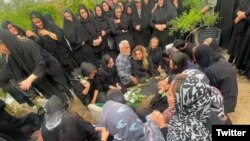 مزار صالح میرهاشمی (عکس از توییتر)