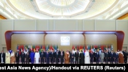 Գազայի հարցով հավաք Սաուդյան Արաբիայում, Էր Ռիադ, 11 նոյեմբերի, 2023թ. 