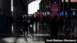 У стамбульскім аэрапорце. Ілюстрацыйнае фота