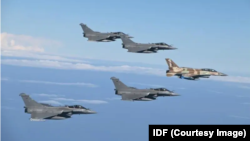 تصویری آرشیوی از جنگنده‌های ارتش اسرائیل