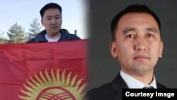 Афтандил Жоробеков жана Гүлжигит Исаков. Коллаж сүрөт.