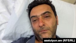 Քաղաքագետ Աբրահամ Գասպարյանը հիվանդանոցում, Երևան, 17-ը հունիսի, 2024թ.