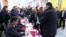 Azerbaijan - voters at a polling station during the February 7 presidential election - Reuters screen grab