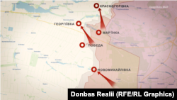 Мапа фронту на 9 квітня 2024 року