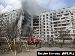 Російський ракетний удар по багатоповерховому будинку Запоріжжя, 22 березня 2023 року