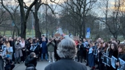 Protests Outside Russian Embassies Amid Reports Of Navalny's Death