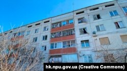 Наслідки обстрілів Куп’янська, архівне фото, 2024 рік