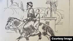 Окин Кулматовдун “Жалгыз күү” аңгемеси 1963-жылы “Жаш ленинчи” журналына жарыяланган. Сүрөтчү Белек Жумабаевдин эмгеги. 