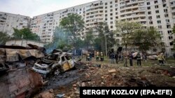 Наслідки російського удару в Харкові, 14 травня 2024 року 