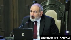 Վարչապետ Նիկոլ Փաշինյանը Կառավարության նիստի ժամանակ, արխիվ
