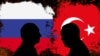 Recep Tayyip Erdoğan (sağdan) ve Vladimir Putin. Resim Shutterstockqa aittir