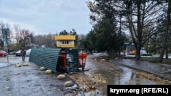 Наслідки негоди в Сімферополі, архівне фото